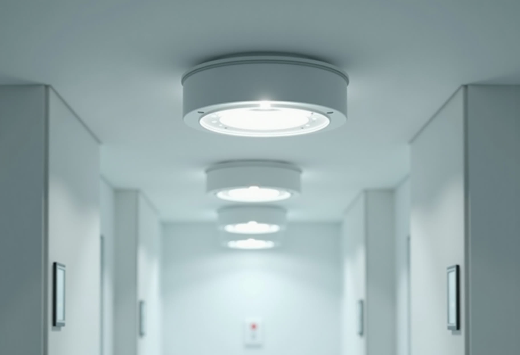 Corridor light with fresh dome lens